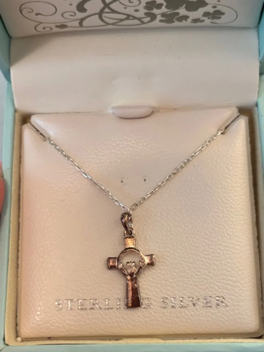 Fáilte Ireland - Sterling Silver First Communion Necklace in Original Box